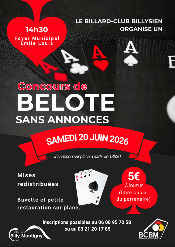 Tournoi de belote