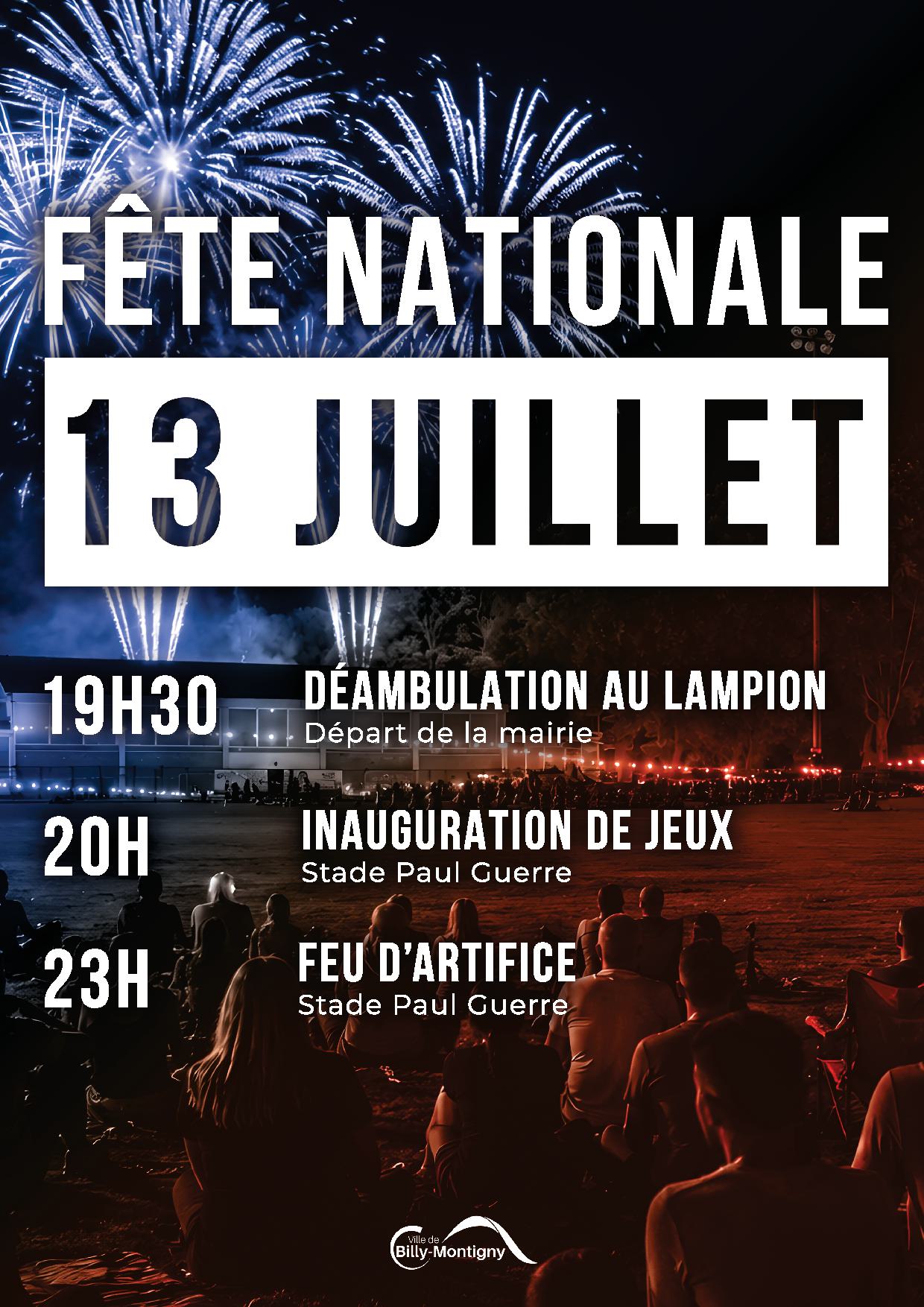 Festivités de la Fête Nationale