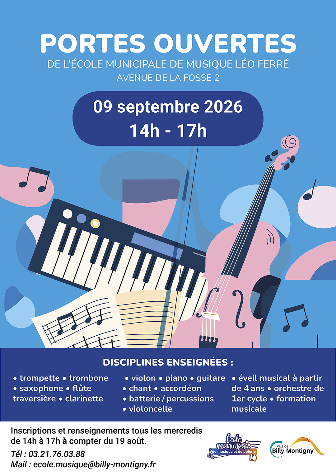 Portes ouvertes de l'école de musique