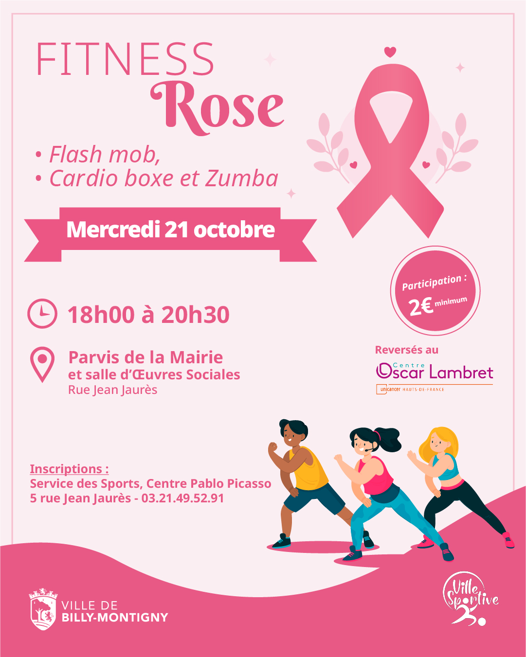 Octobre Rose : Fitness Rose