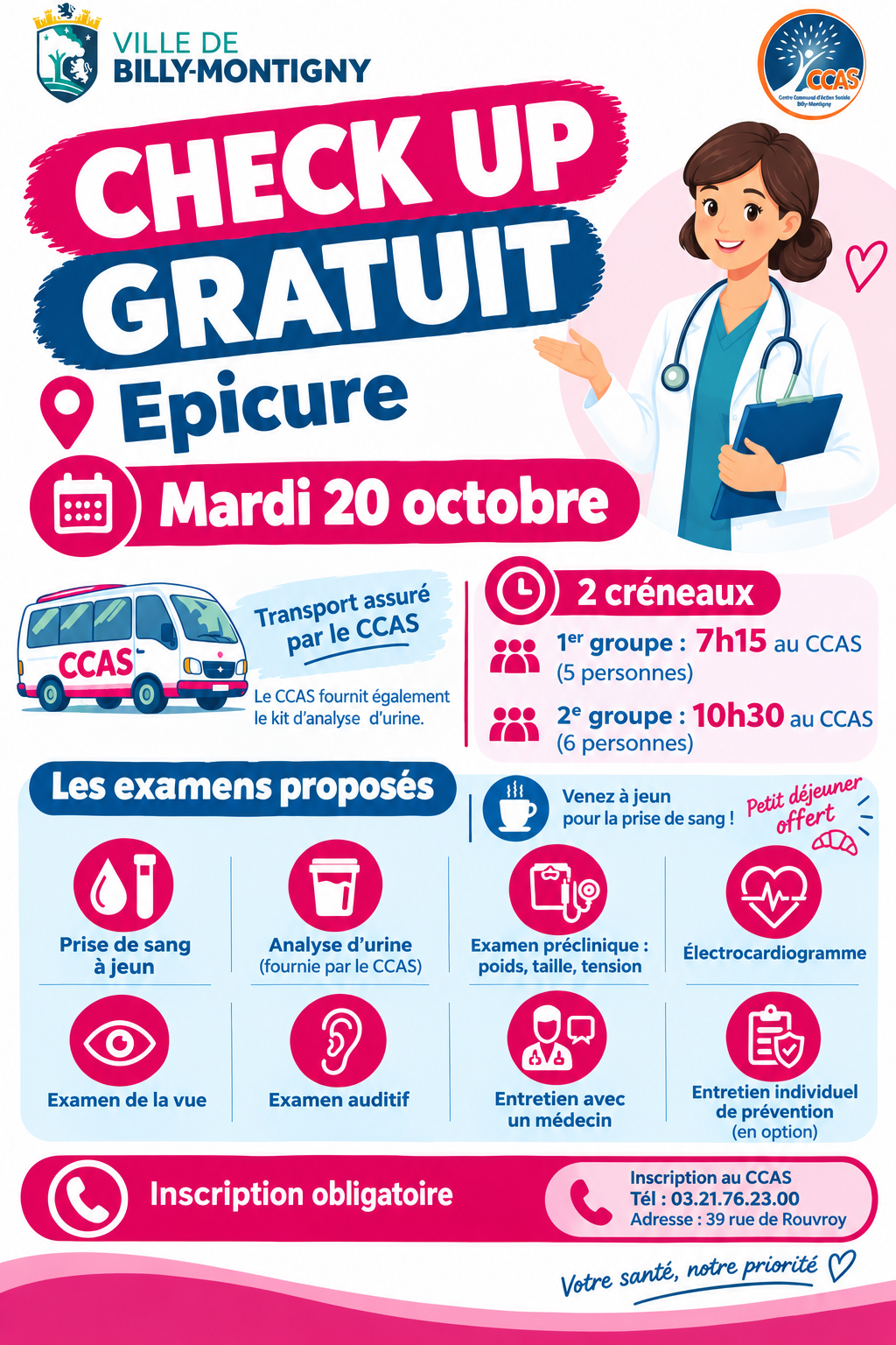 Check-up Gratuit Epicure